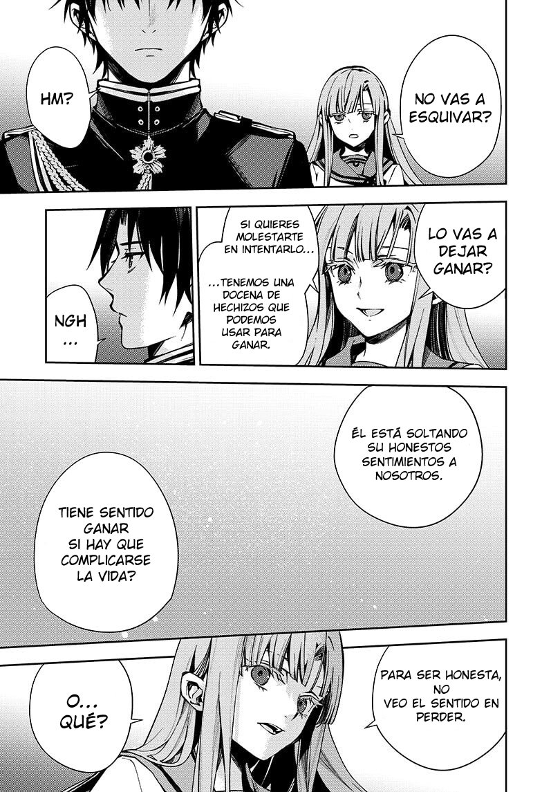 Owari no Seraph Capitulo 112: Desafiando a la Familia página 19