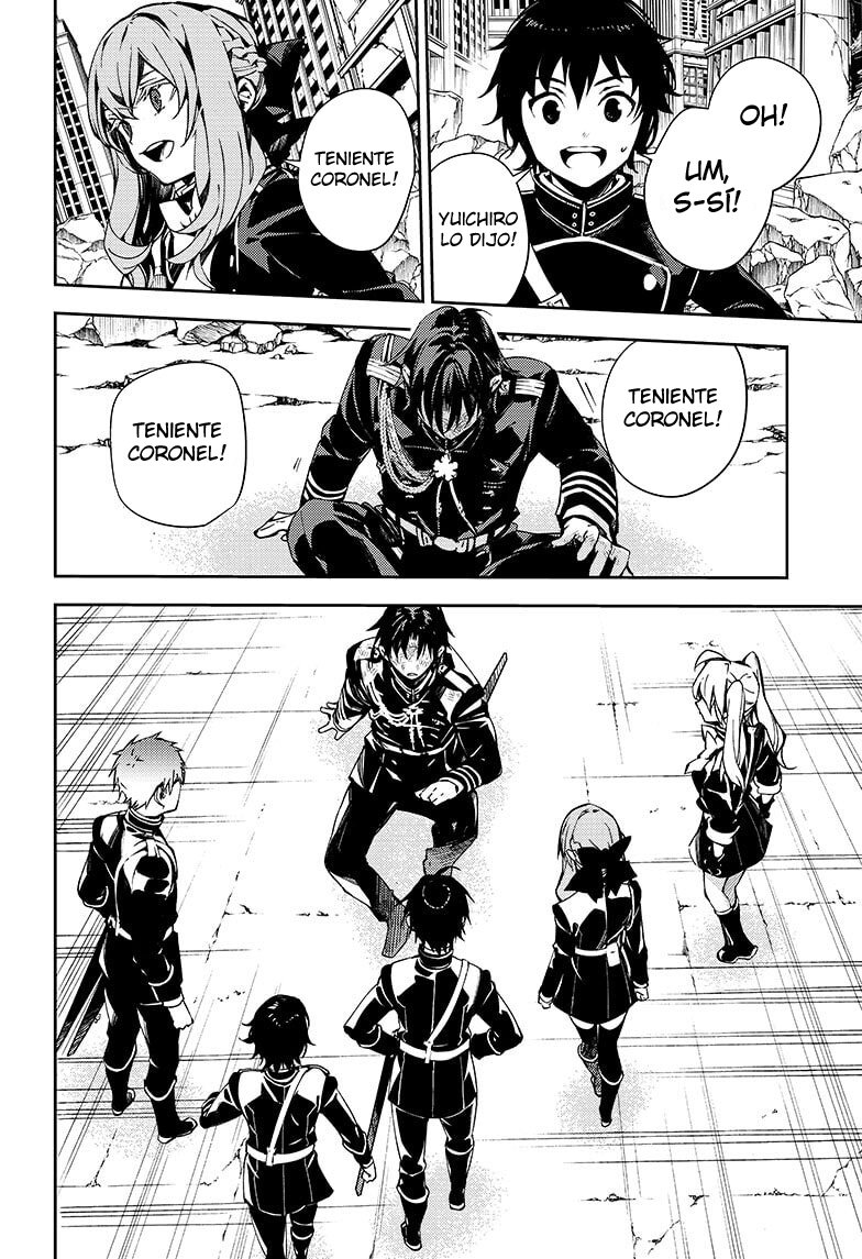 Owari no Seraph Capitulo 112: Desafiando a la Familia página 32