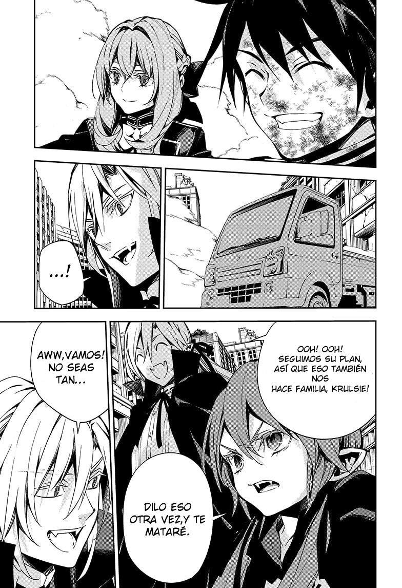 Owari no Seraph Capitulo 112: Desafiando a la Familia página 37