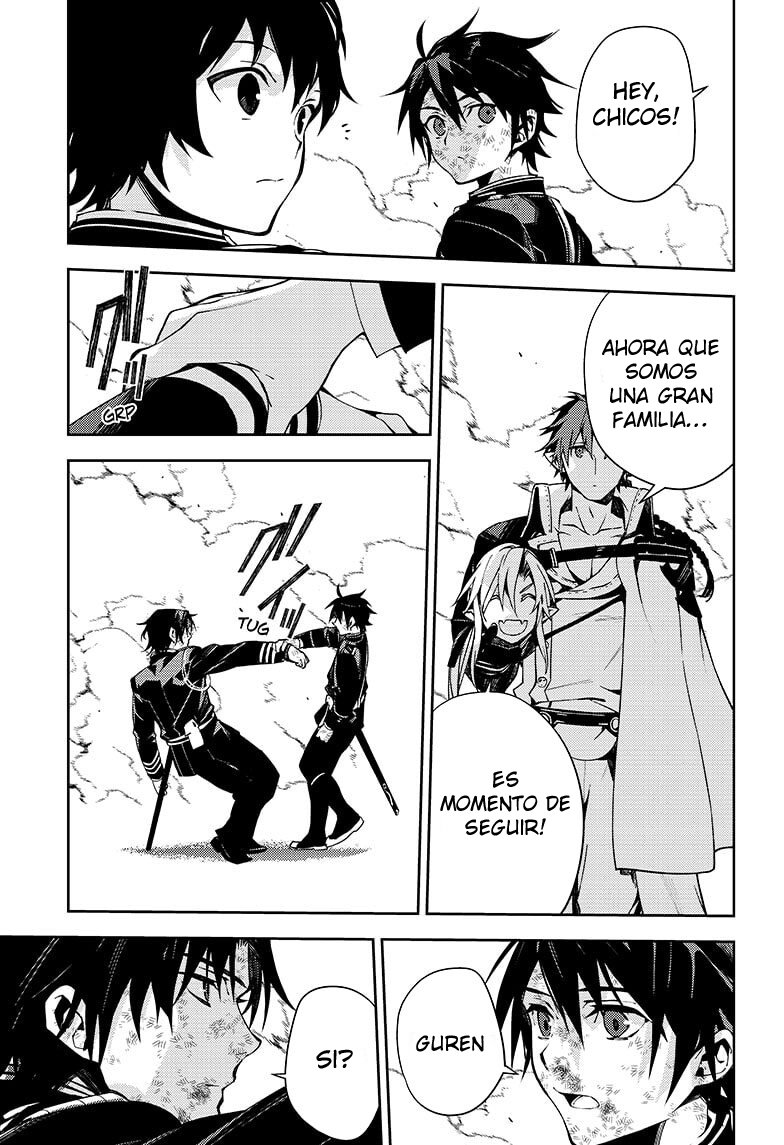 Owari no Seraph Capitulo 112: Desafiando a la Familia página 39