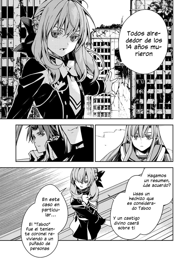Owari no Seraph Capitulo 113: Los secretos de todos página 21