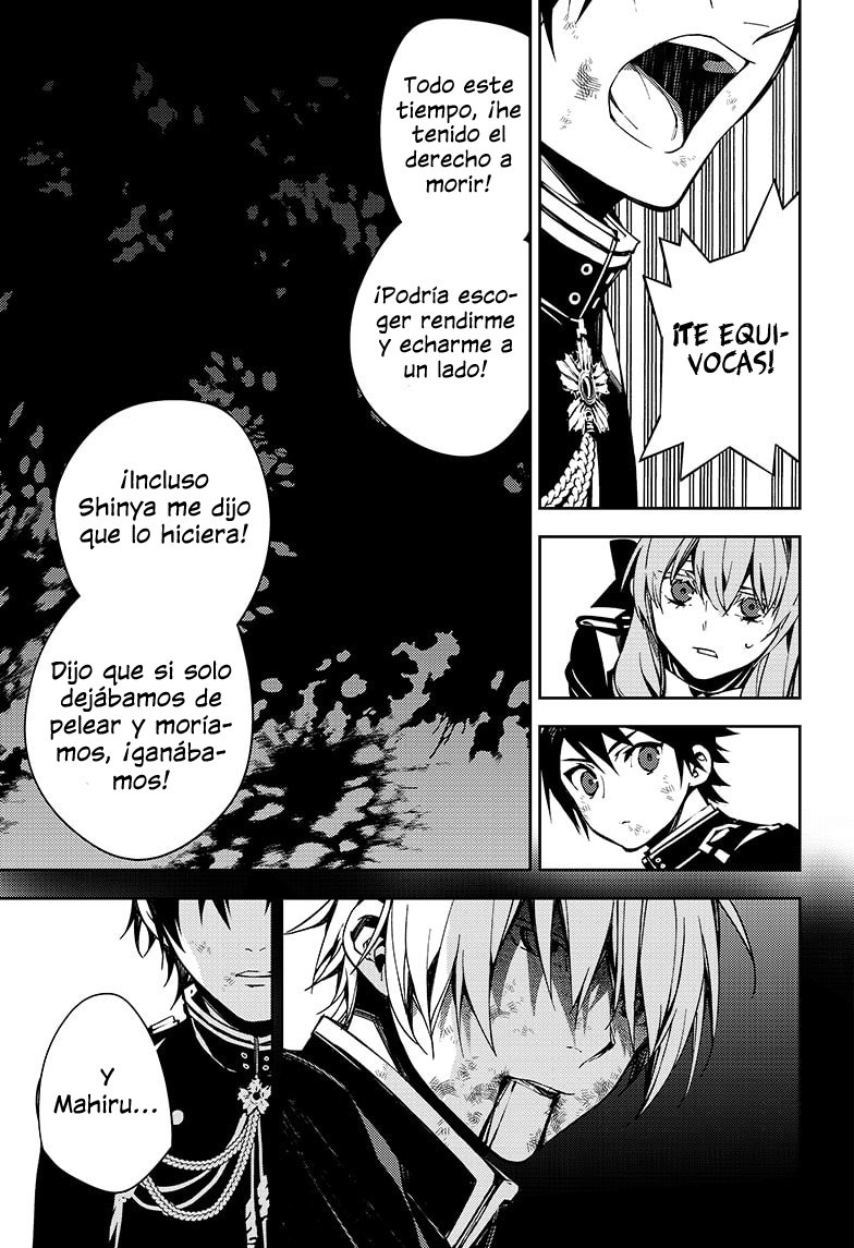 Owari no Seraph Capitulo 113: Los secretos de todos página 27