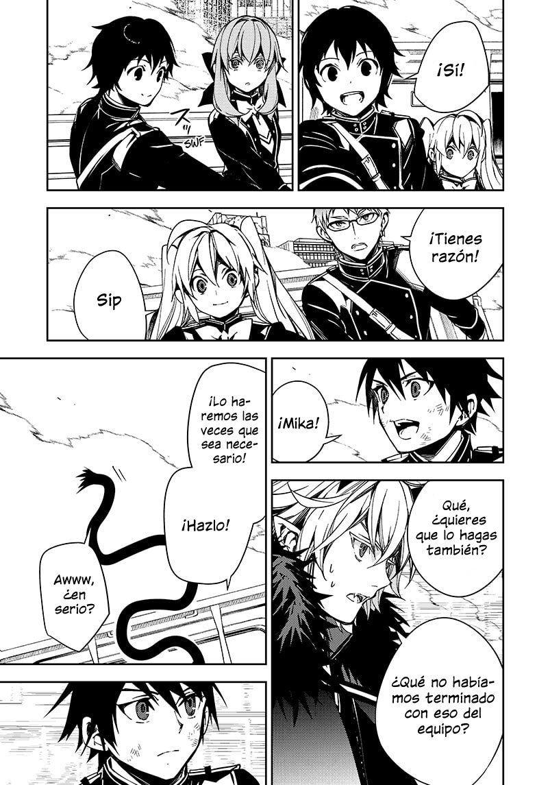 Owari no Seraph Capitulo 113: Los secretos de todos página 35