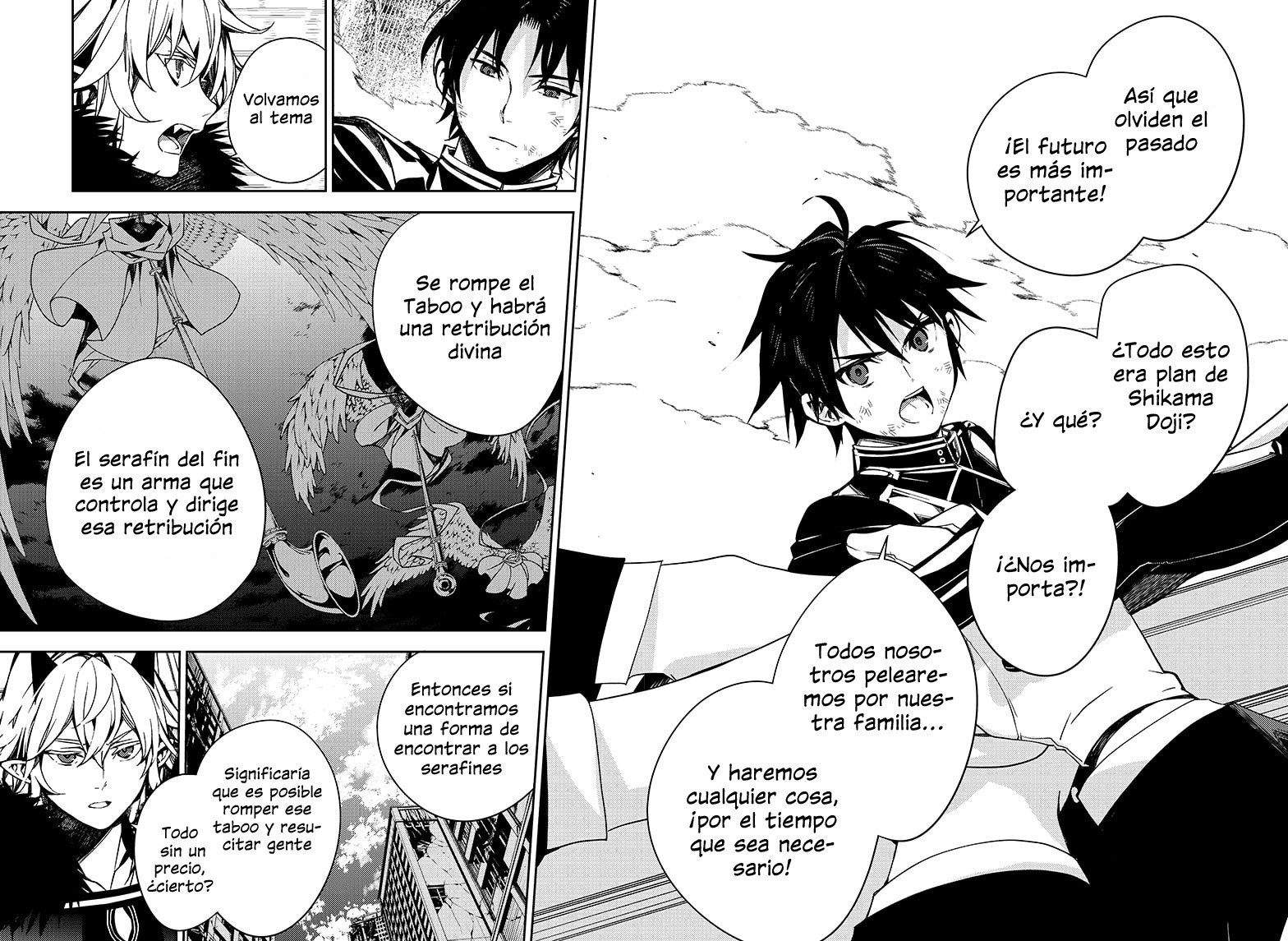 Owari no Seraph Capitulo 113: Los secretos de todos página 38