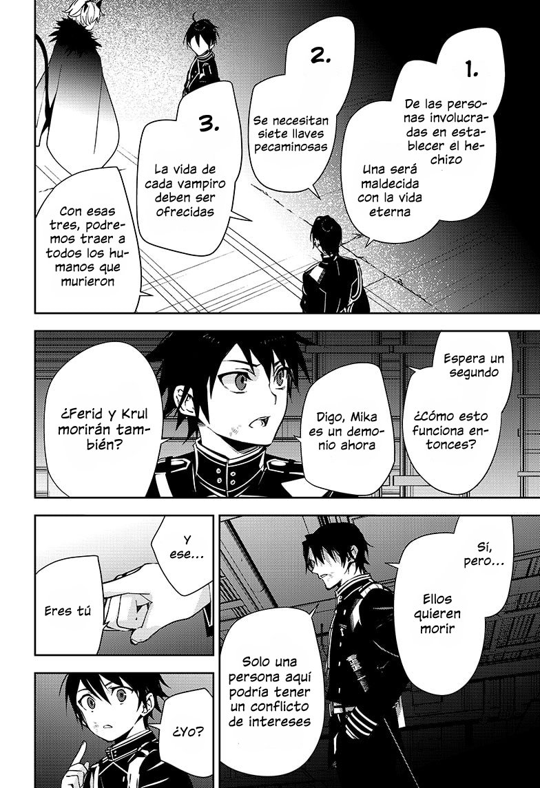 Owari no Seraph Capitulo 114: Los objetivos de todos página 35