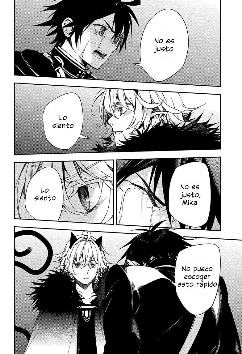Owari no Seraph Capitulo 115: Elecciones y decisiones página 21