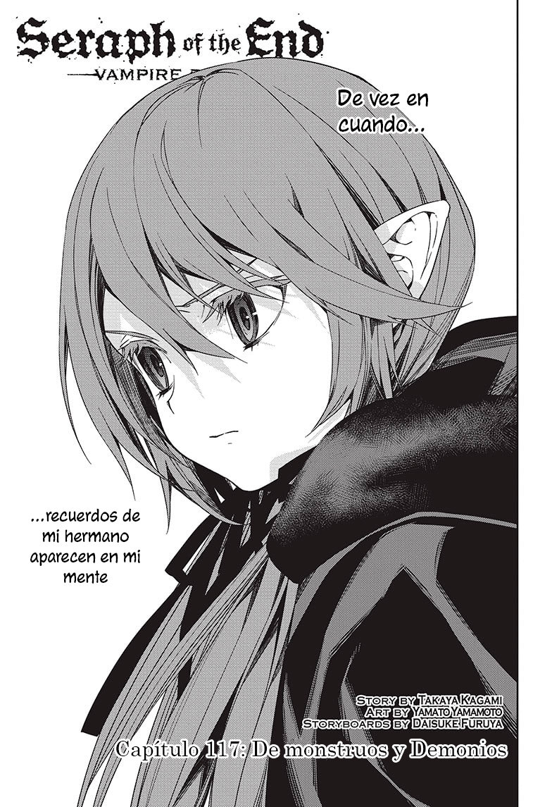 Owari no Seraph Capitulo 117: De Monstruos y Demonios página 2