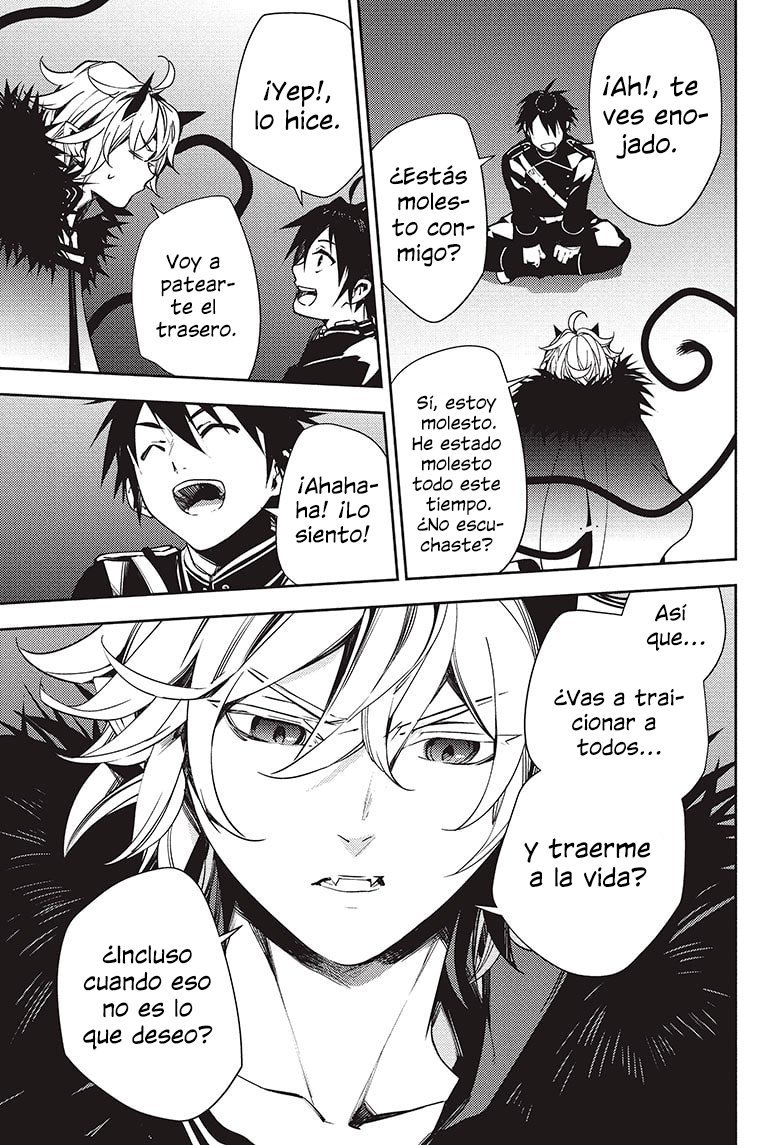 Owari no Seraph Capitulo 118: Escucho voces página 33