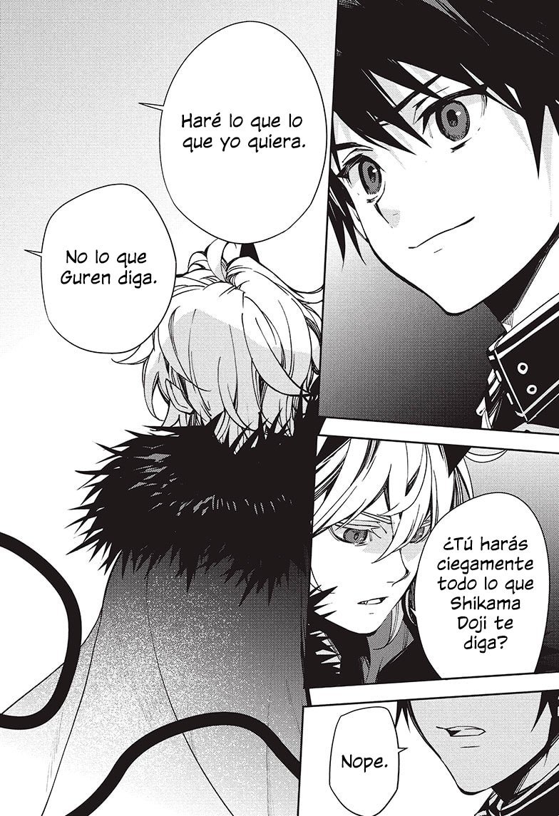 Owari no Seraph Capitulo 118: Escucho voces página 34
