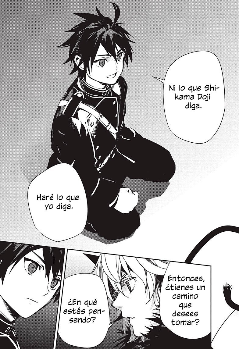 Owari no Seraph Capitulo 118: Escucho voces página 35