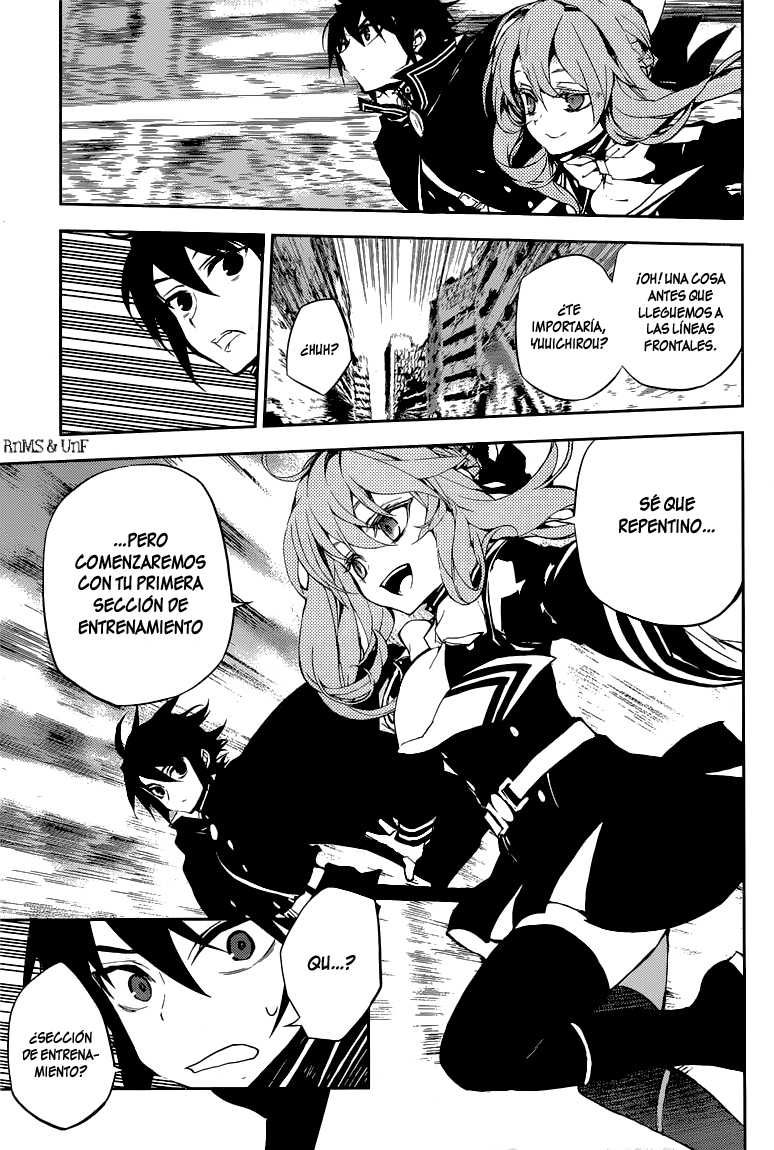 Owari no Seraph Capitulo 12: Un sumplemento muy seguro página 10