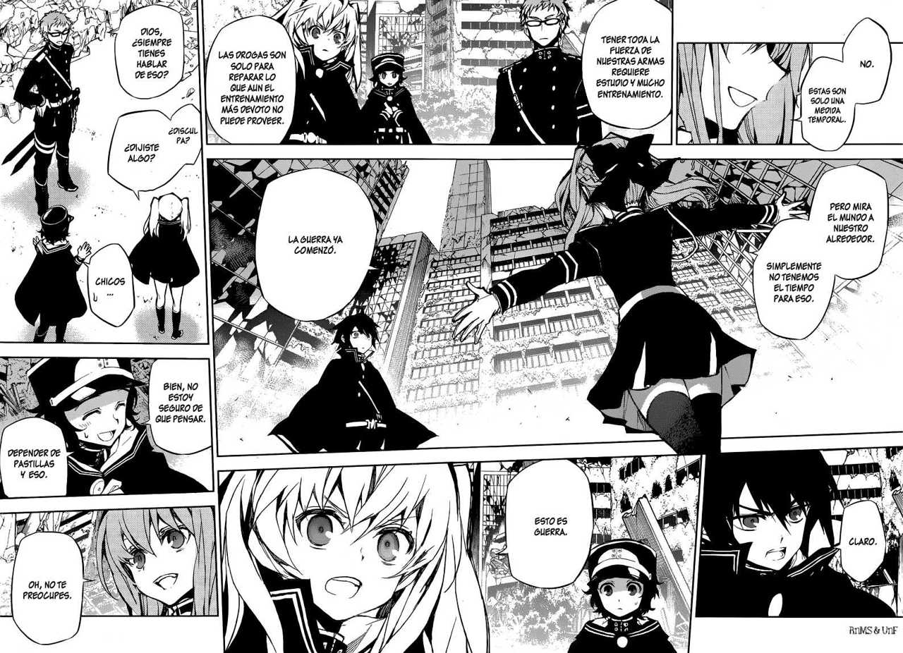 Owari no Seraph Capitulo 12: Un sumplemento muy seguro página 17