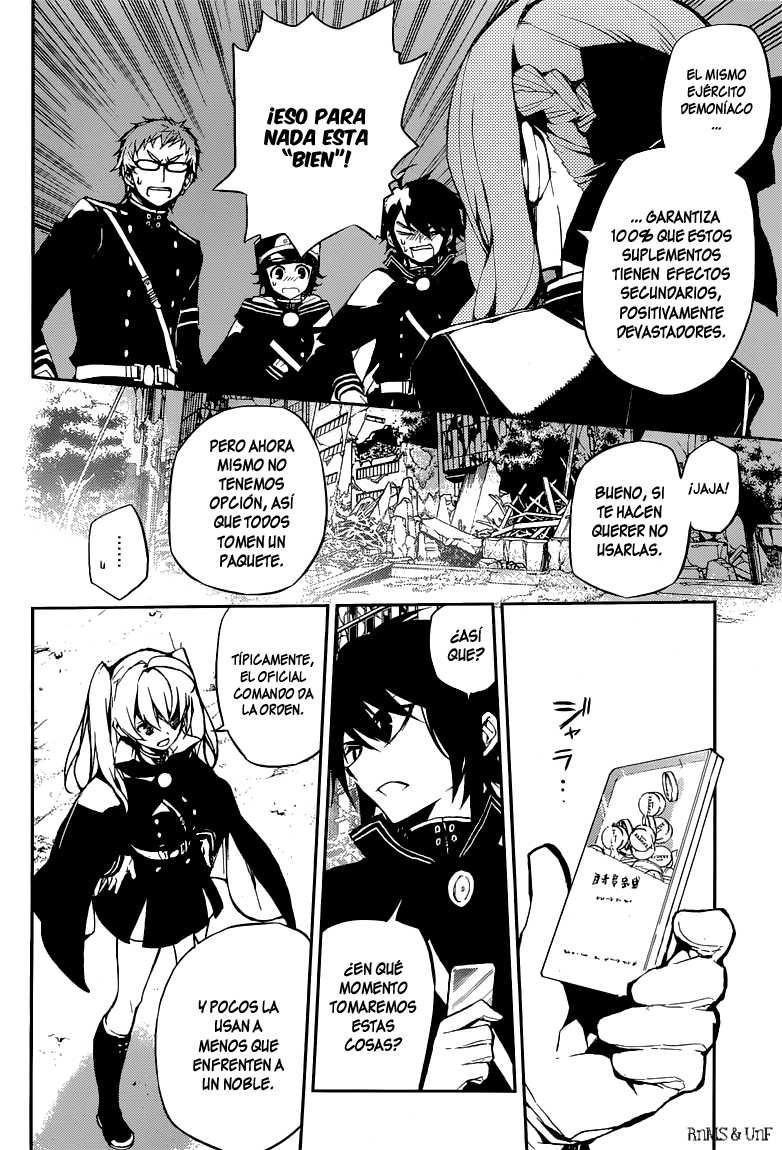 Owari no Seraph Capitulo 12: Un sumplemento muy seguro página 18