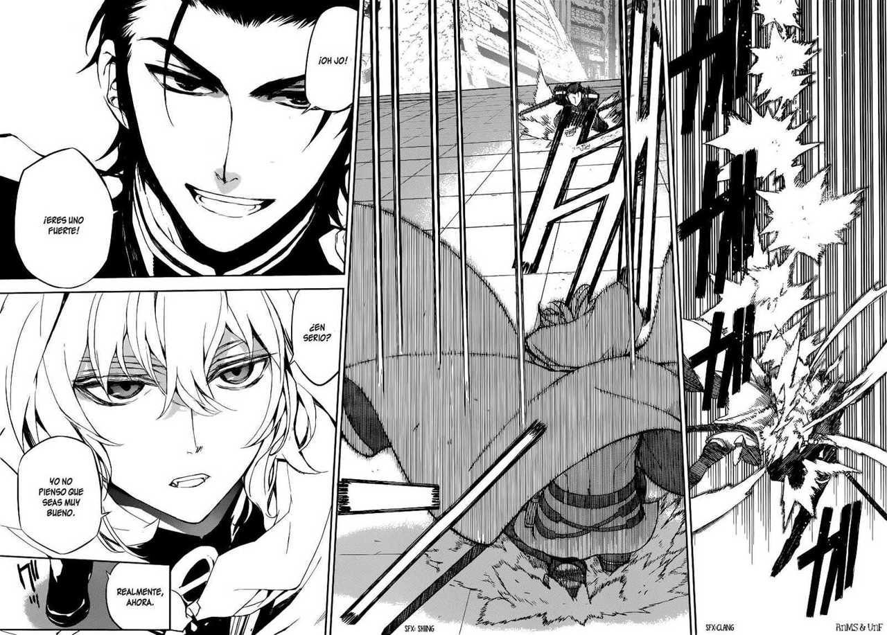 Owari no Seraph Capitulo 12: Un sumplemento muy seguro página 22