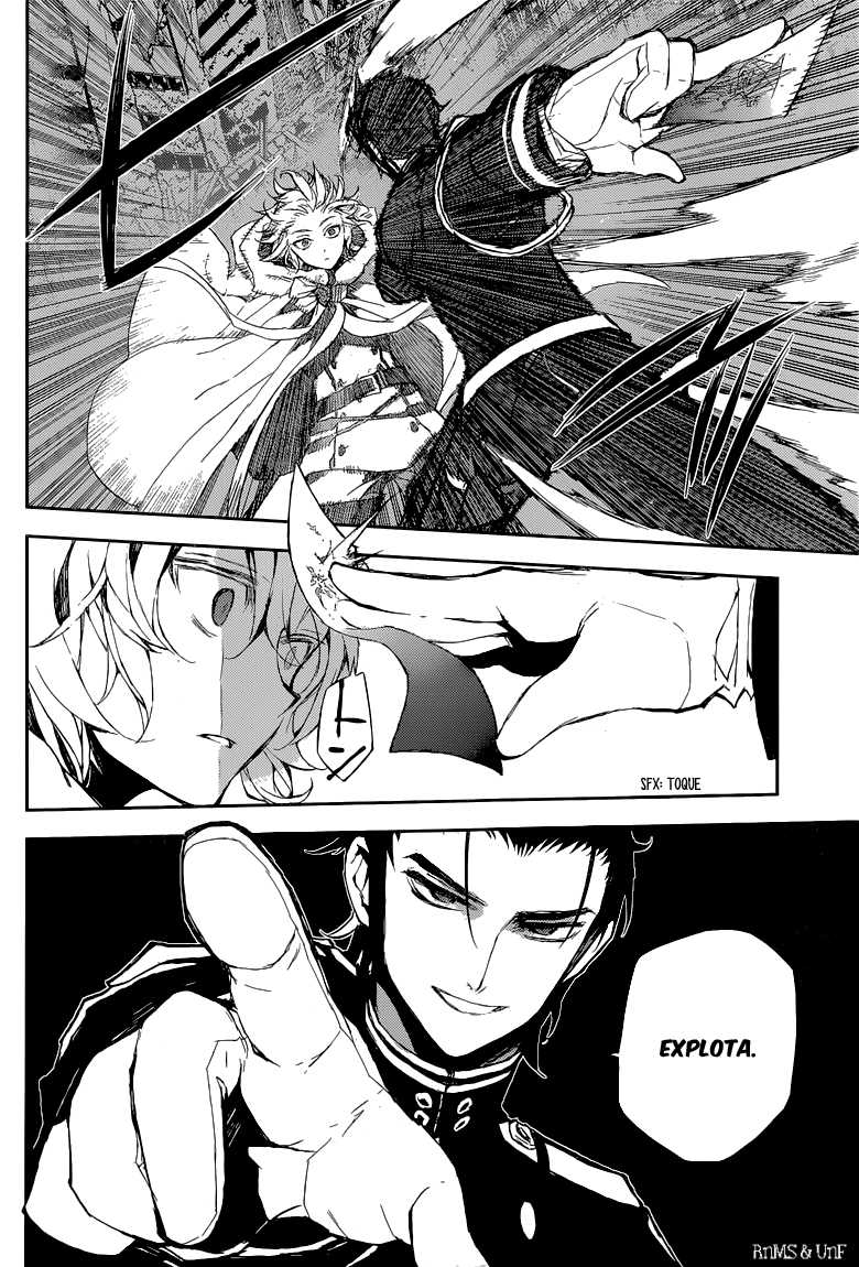 Owari no Seraph Capitulo 12: Un sumplemento muy seguro página 23