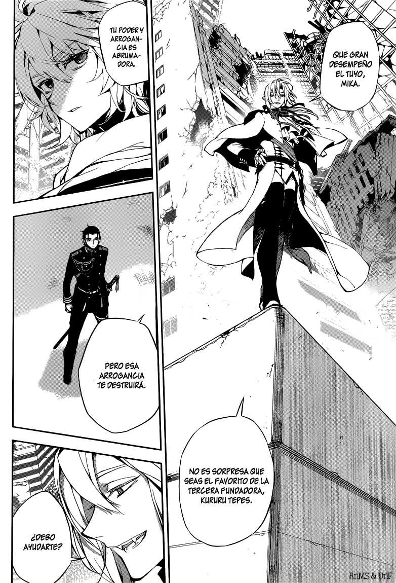 Owari no Seraph Capitulo 12: Un sumplemento muy seguro página 25