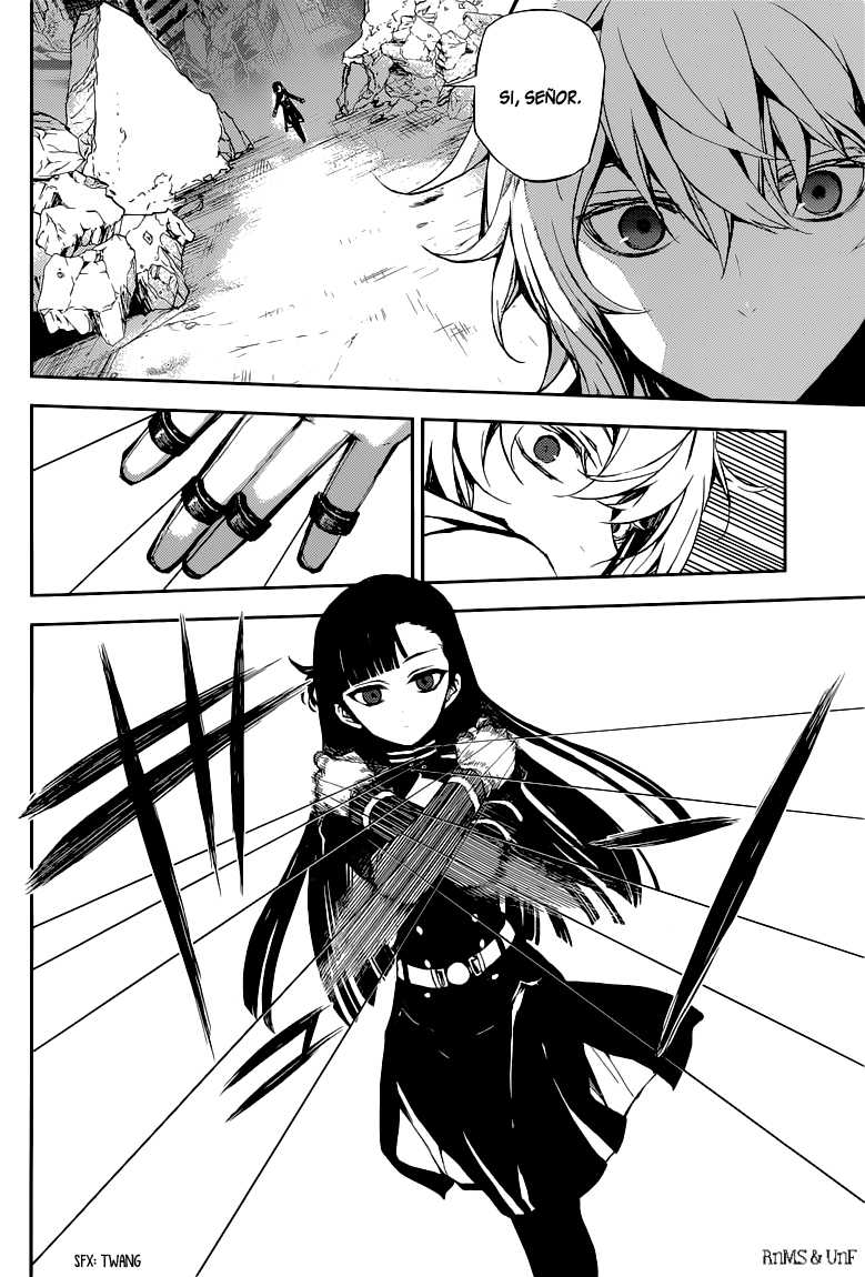 Owari no Seraph Capitulo 12: Un sumplemento muy seguro página 27