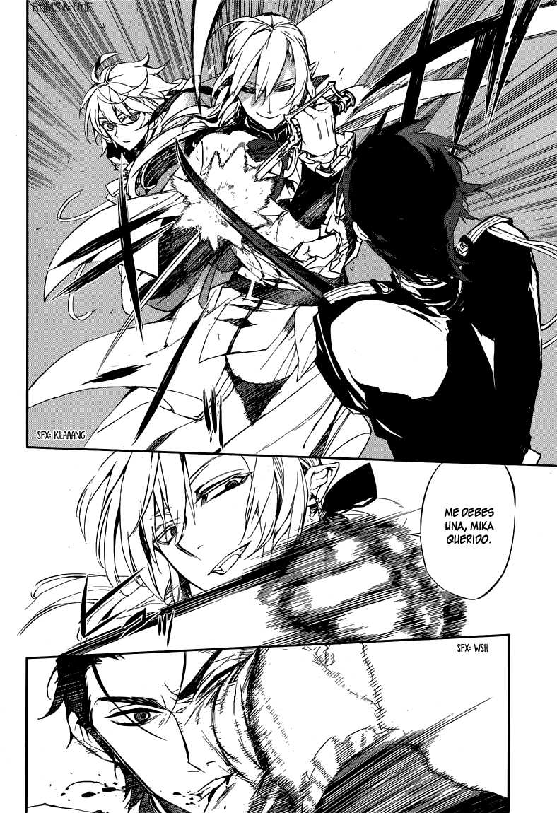 Owari no Seraph Capitulo 12: Un sumplemento muy seguro página 31