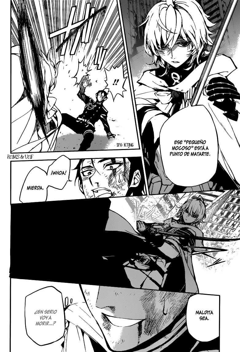 Owari no Seraph Capitulo 12: Un sumplemento muy seguro página 37