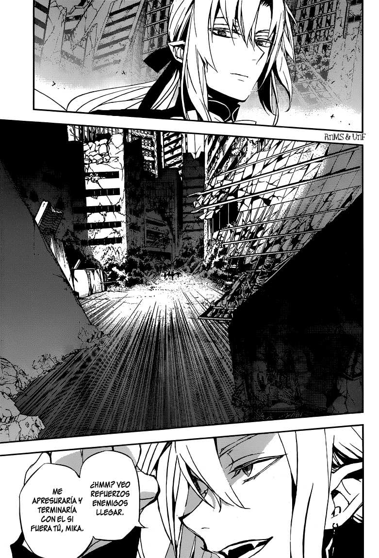 Owari no Seraph Capitulo 12: Un sumplemento muy seguro página 38