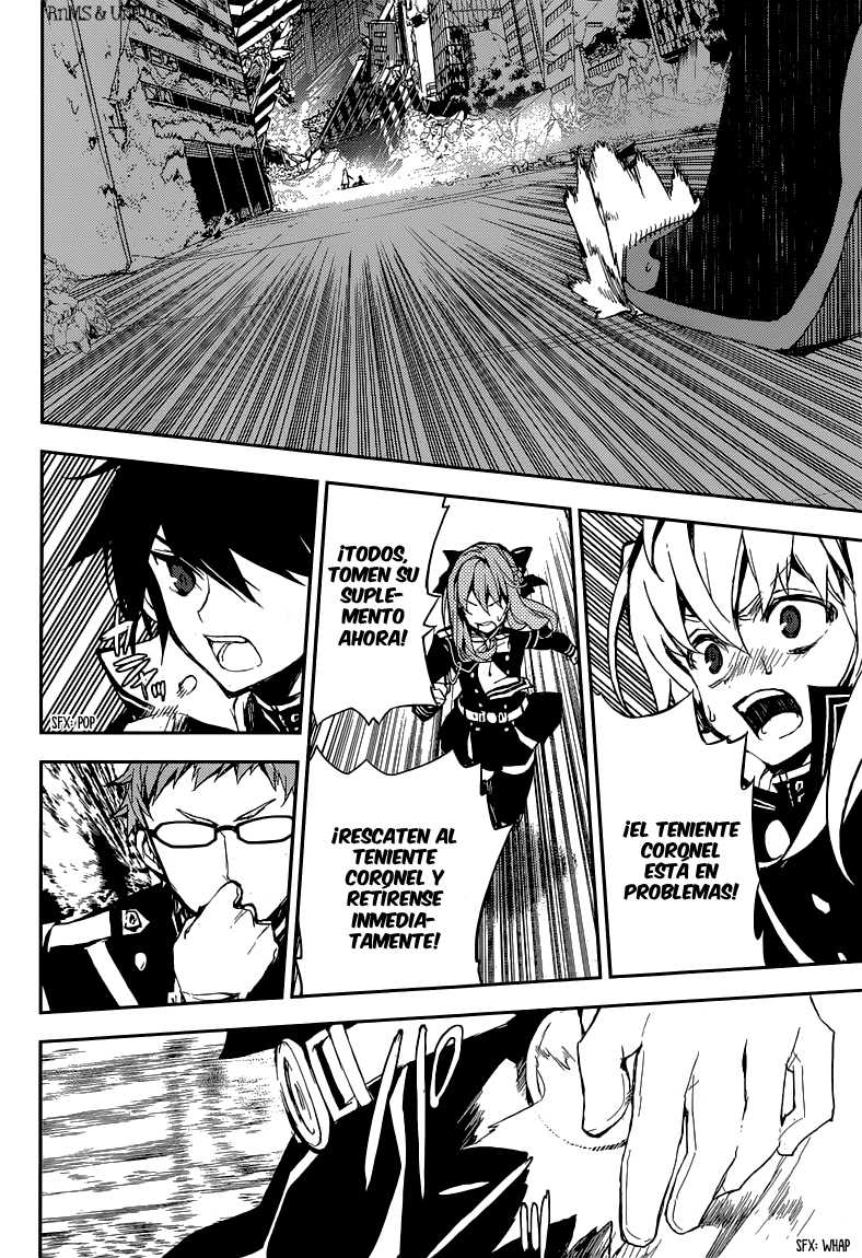 Owari no Seraph Capitulo 12: Un sumplemento muy seguro página 39