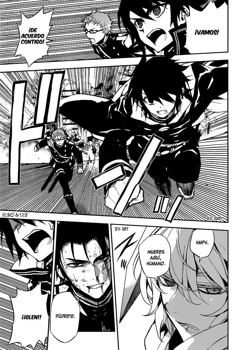 Owari no Seraph Capitulo 12: Un sumplemento muy seguro página 40