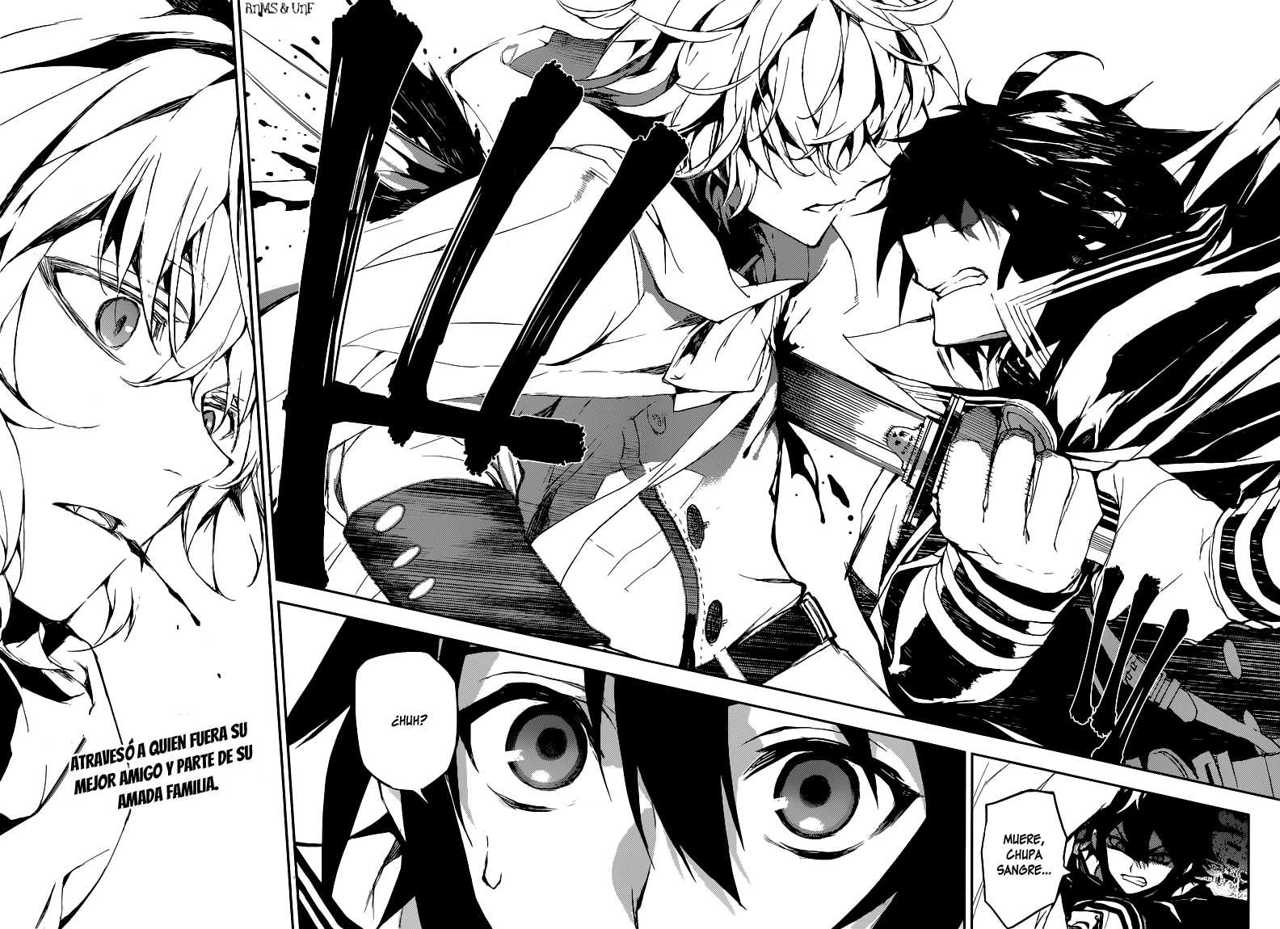 Owari no Seraph Capitulo 12: Un sumplemento muy seguro página 43