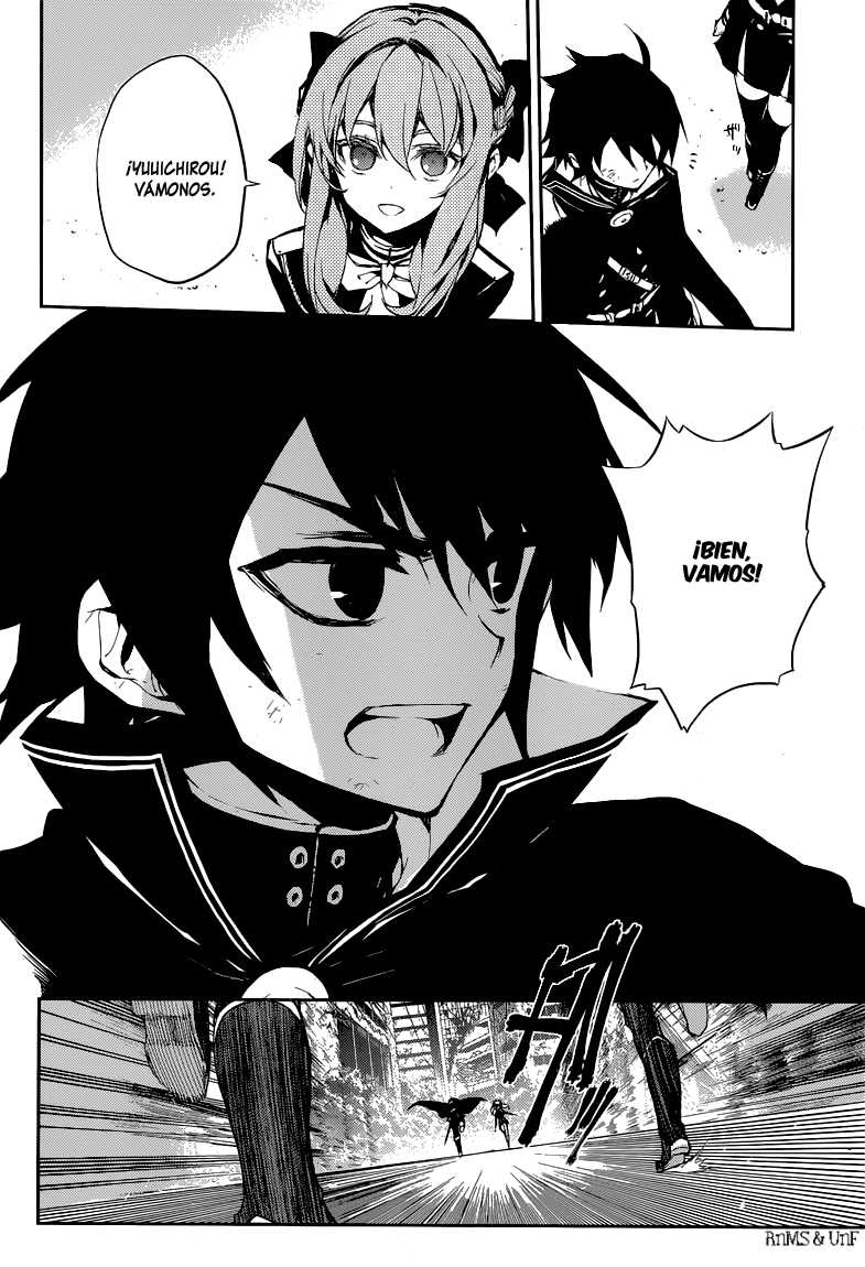Owari no Seraph Capitulo 12: Un sumplemento muy seguro página 9