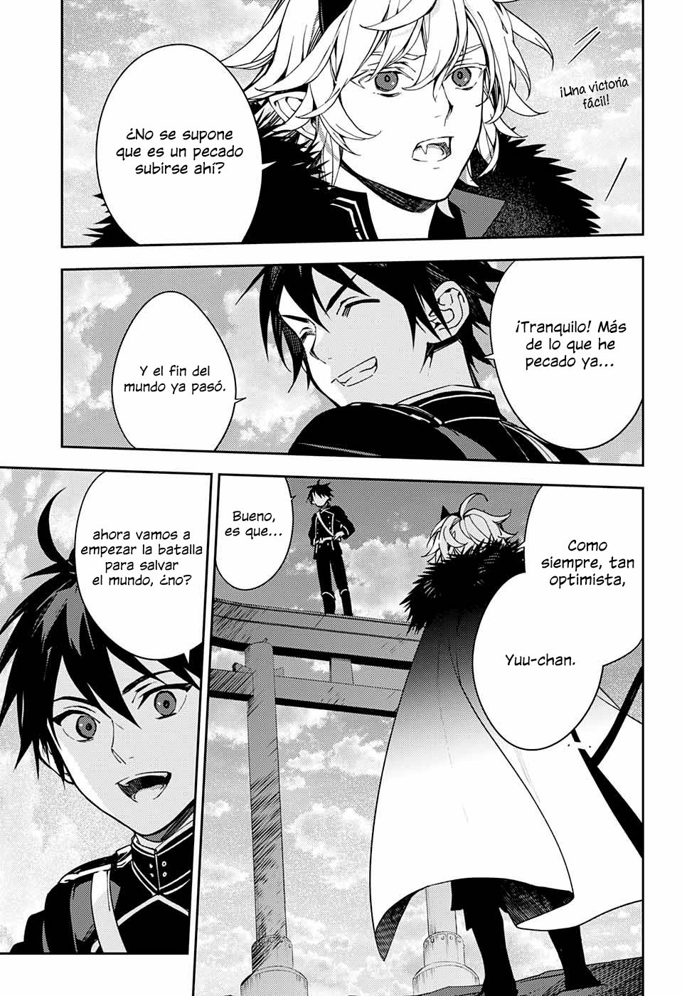Owari no Seraph Capitulo 121: El último amanecer página 16