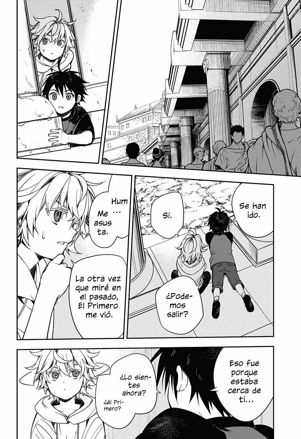 Owari no Seraph Capitulo 122: Calorías para viajar página 11