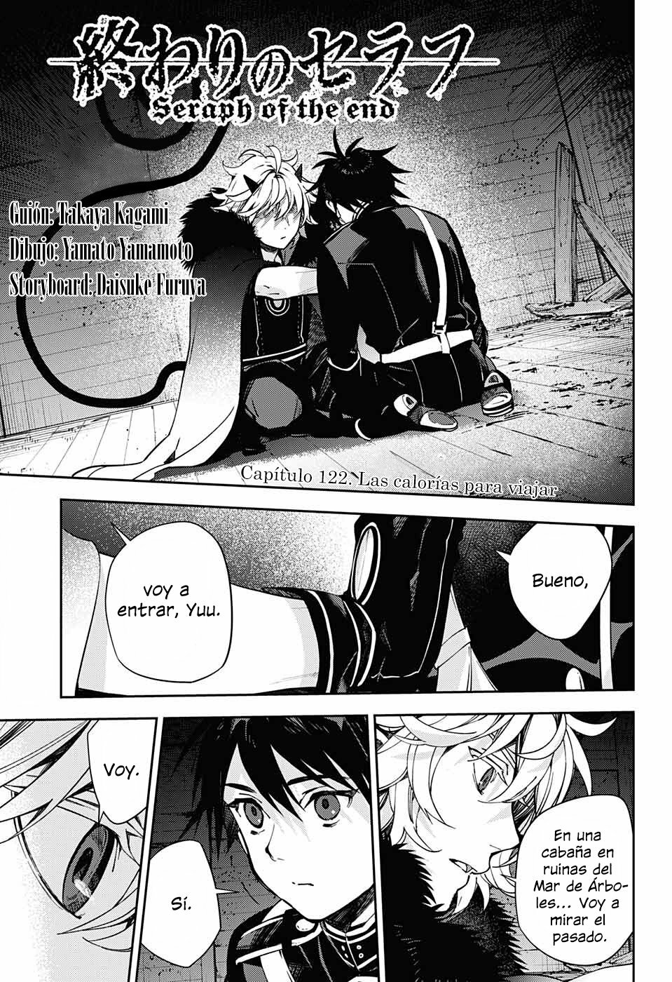 Owari no Seraph Capitulo 122: Calorías para viajar página 2