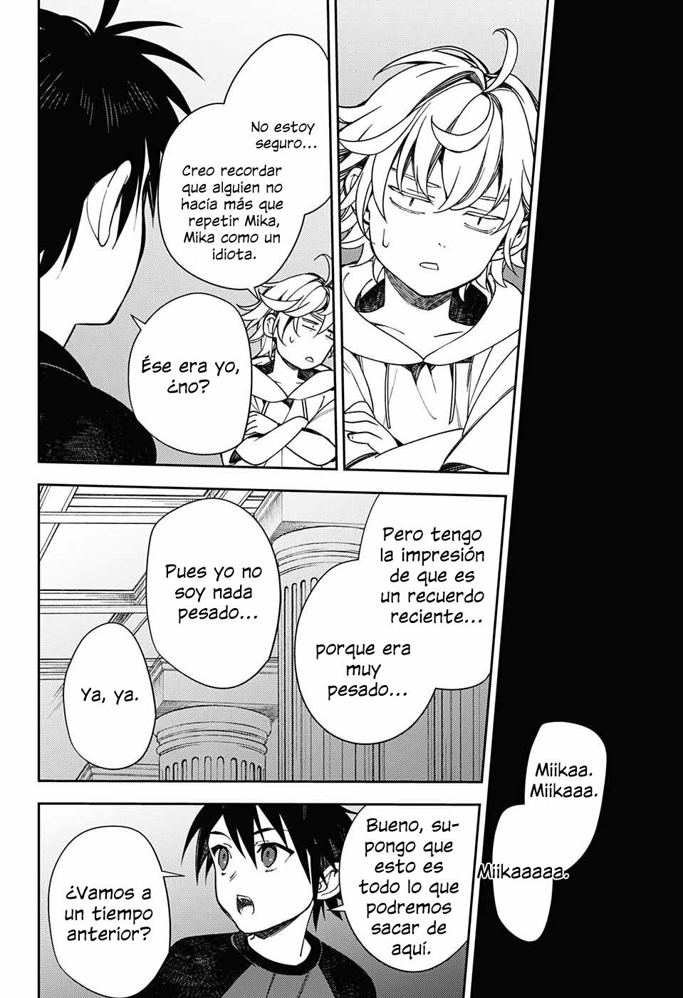 Owari no Seraph Capitulo 122: Calorías para viajar página 25