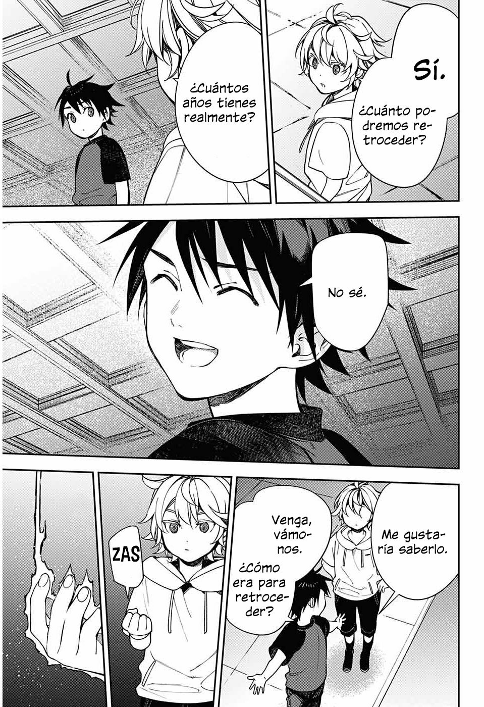 Owari no Seraph Capitulo 122: Calorías para viajar página 26