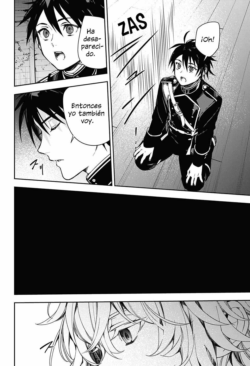 Owari no Seraph Capitulo 122: Calorías para viajar página 3