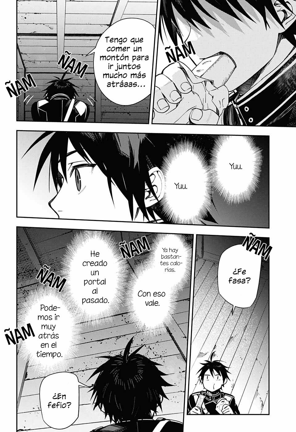 Owari no Seraph Capitulo 122: Calorías para viajar página 30