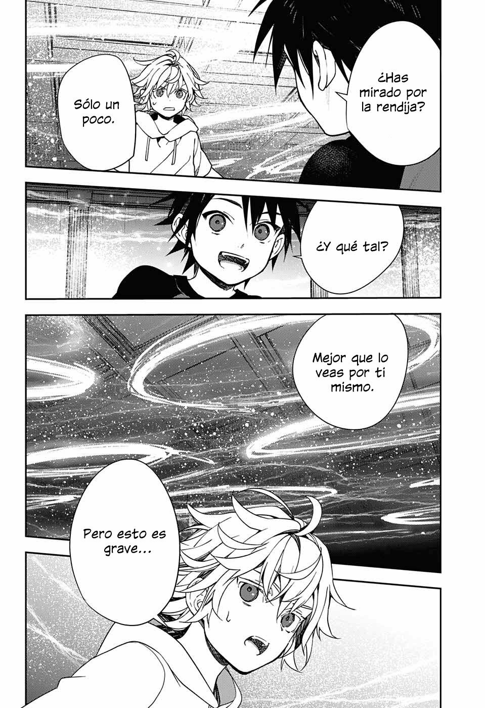 Owari no Seraph Capitulo 122: Calorías para viajar página 35
