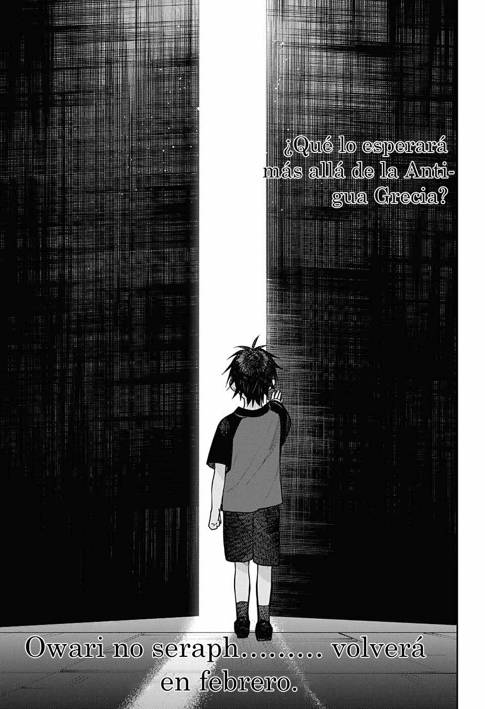 Owari no Seraph Capitulo 122: Calorías para viajar página 38