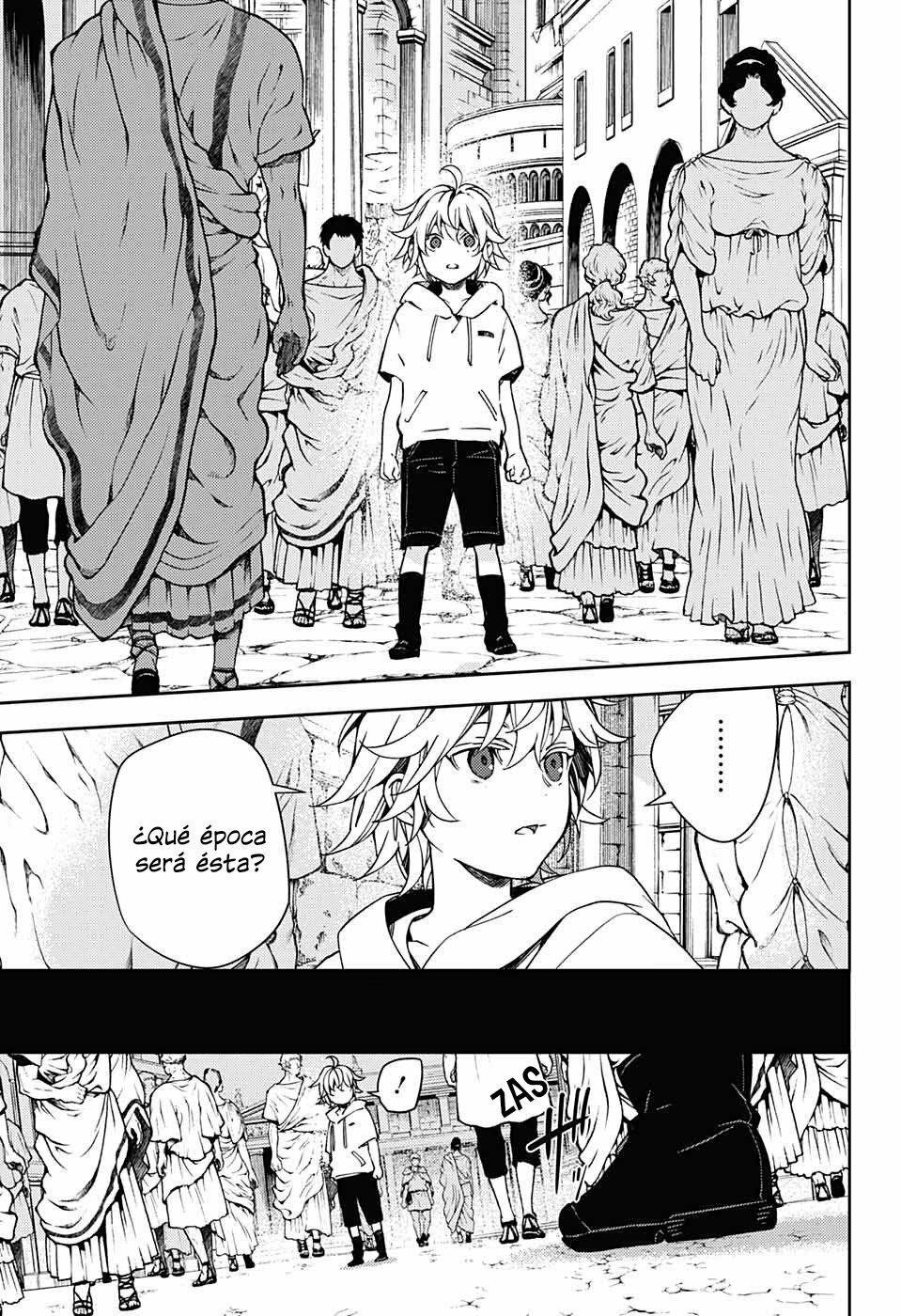 Owari no Seraph Capitulo 122: Calorías para viajar página 4