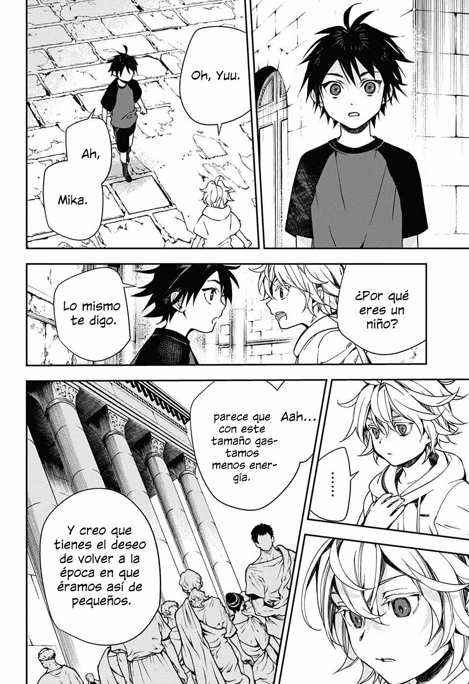 Owari no Seraph Capitulo 122: Calorías para viajar página 5