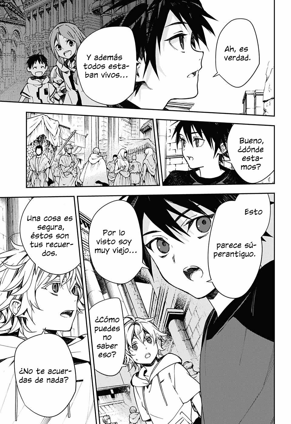Owari no Seraph Capitulo 122: Calorías para viajar página 6