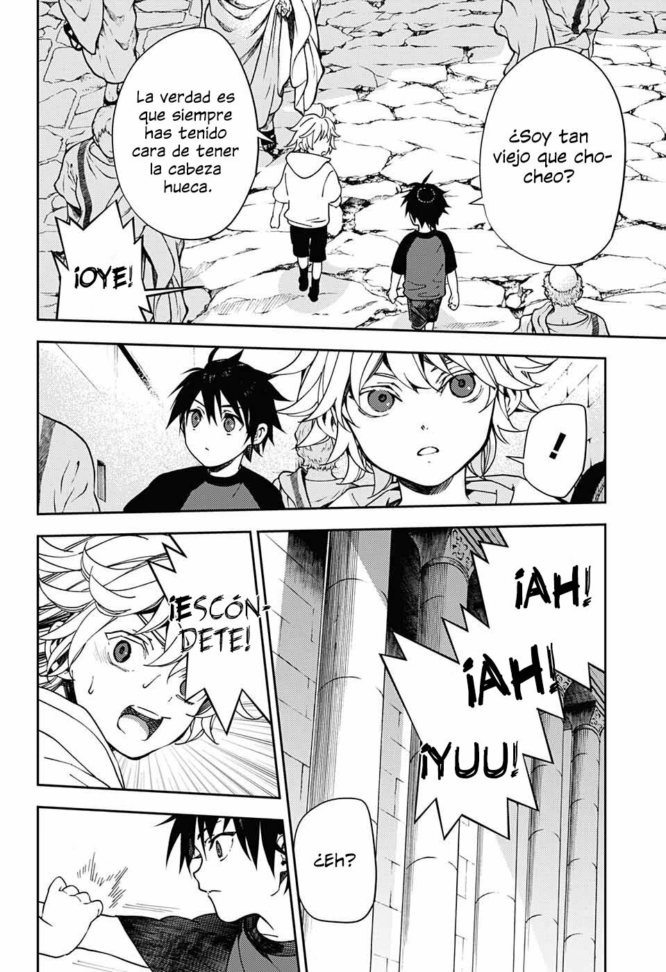 Owari no Seraph Capitulo 122: Calorías para viajar página 7