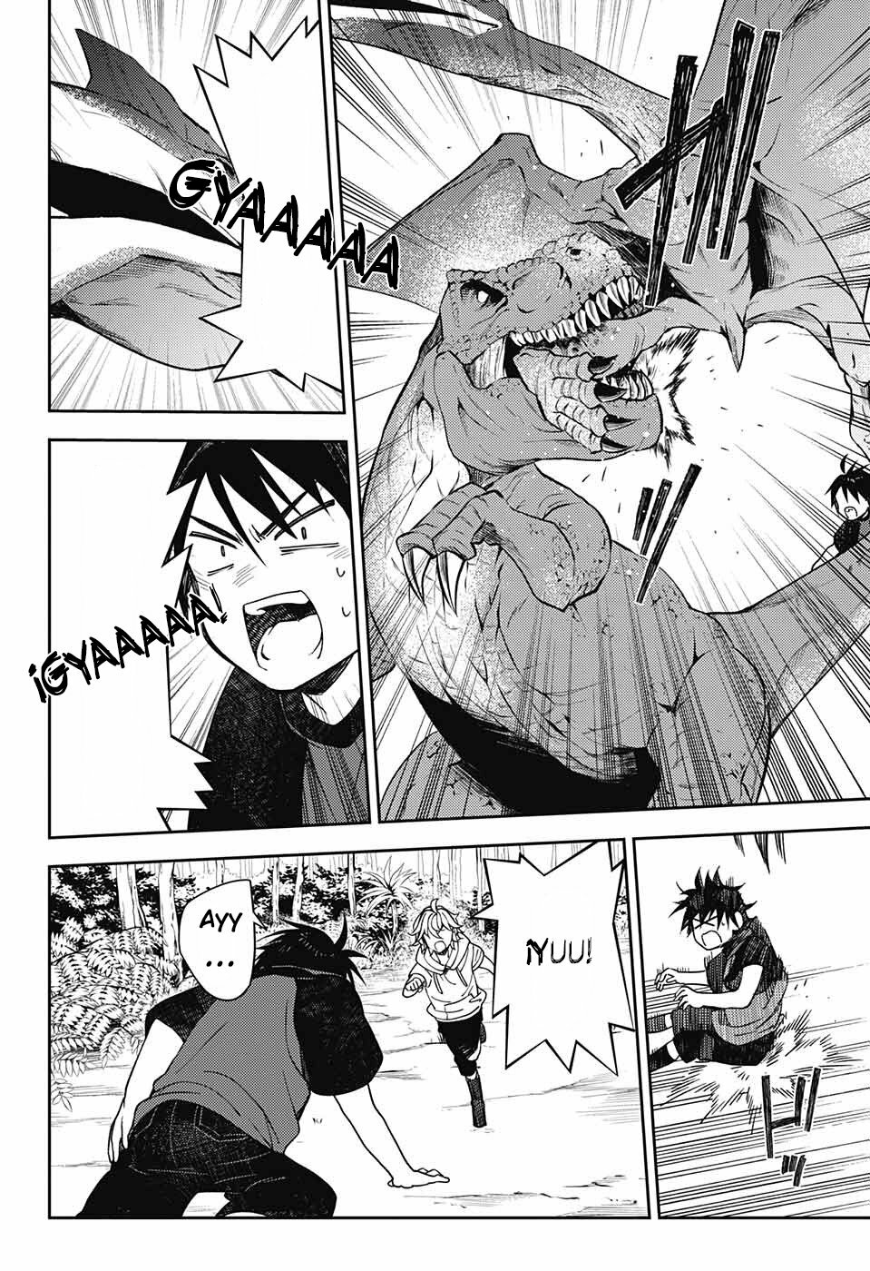 Owari no Seraph Capitulo 123: Juego de Persecución en la Prehistoria página 10