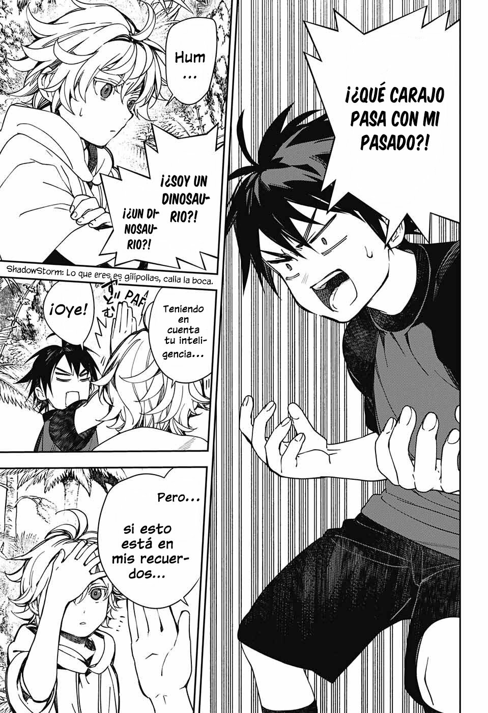 Owari no Seraph Capitulo 123: Juego de Persecución en la Prehistoria página 15