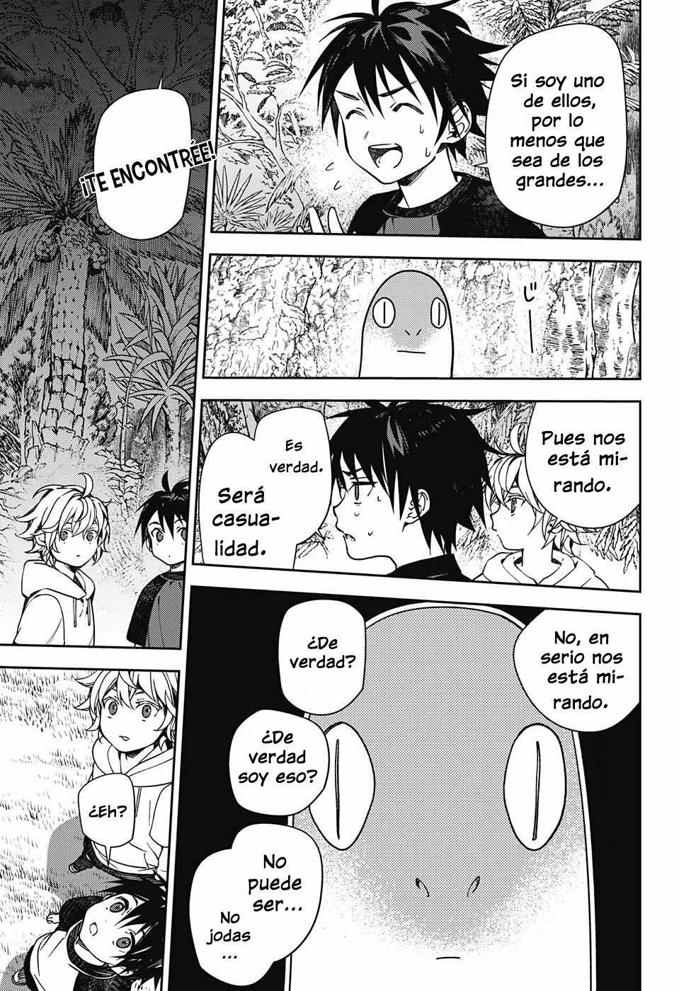 Owari no Seraph Capitulo 123: Juego de Persecución en la Prehistoria página 17