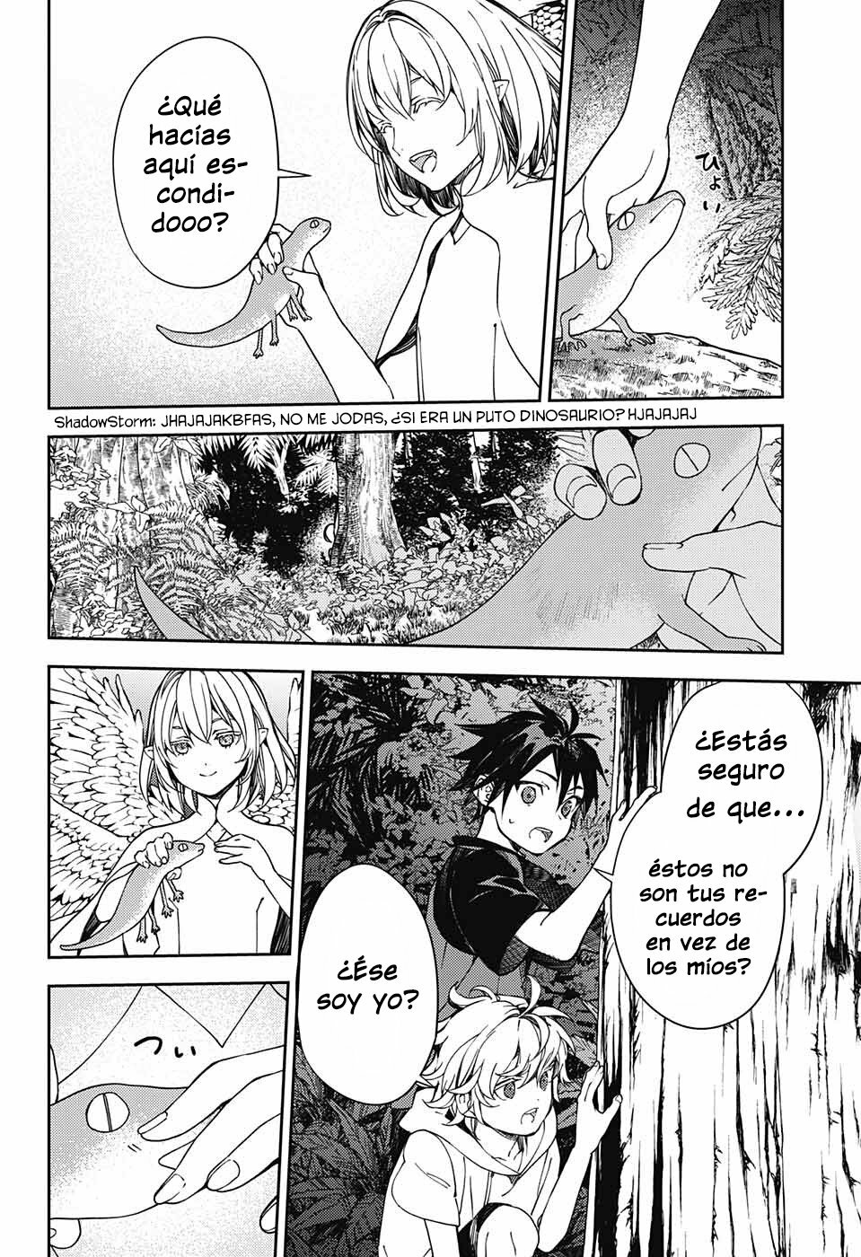 Owari no Seraph Capitulo 123: Juego de Persecución en la Prehistoria página 20