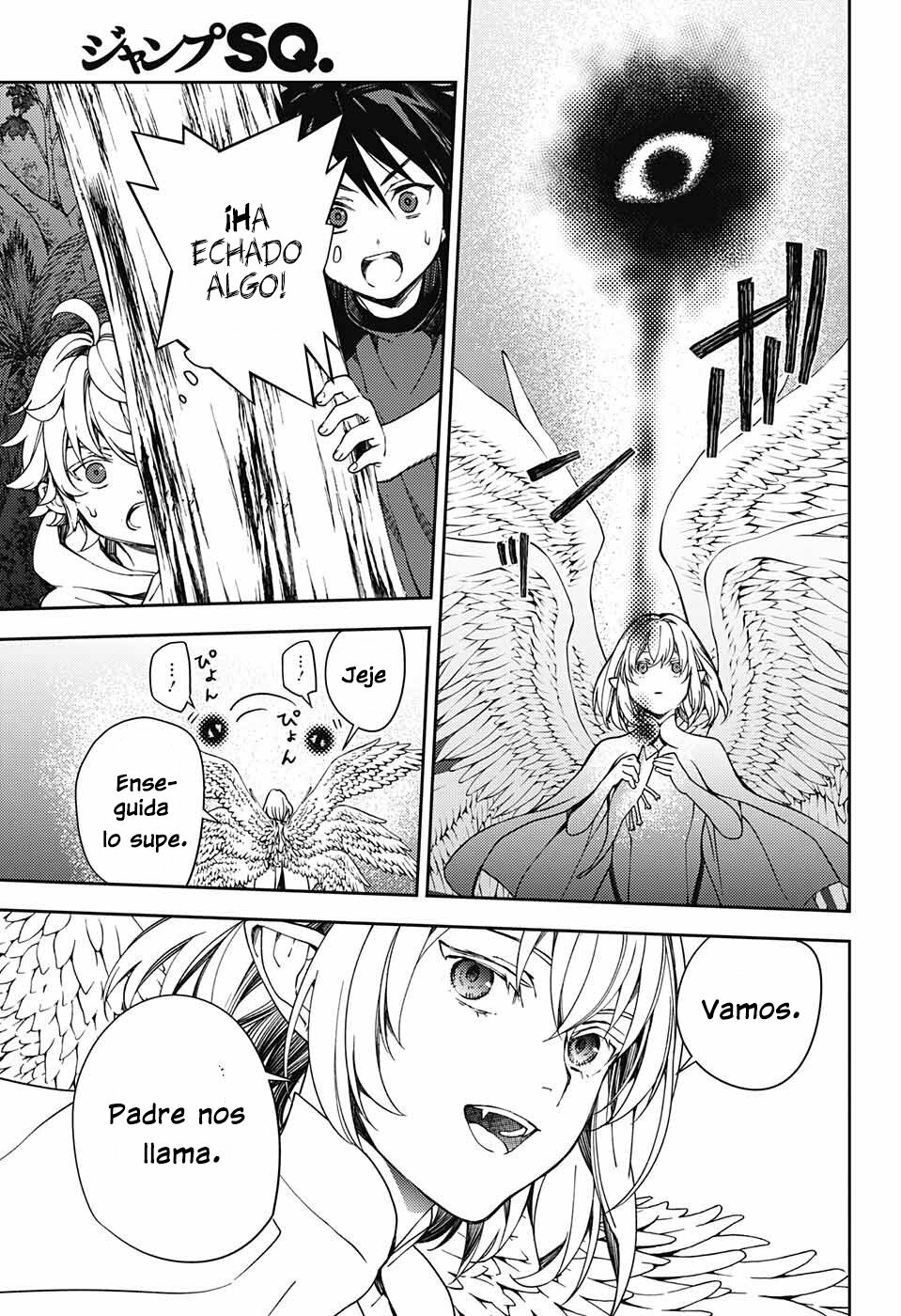 Owari no Seraph Capitulo 123: Juego de Persecución en la Prehistoria página 21