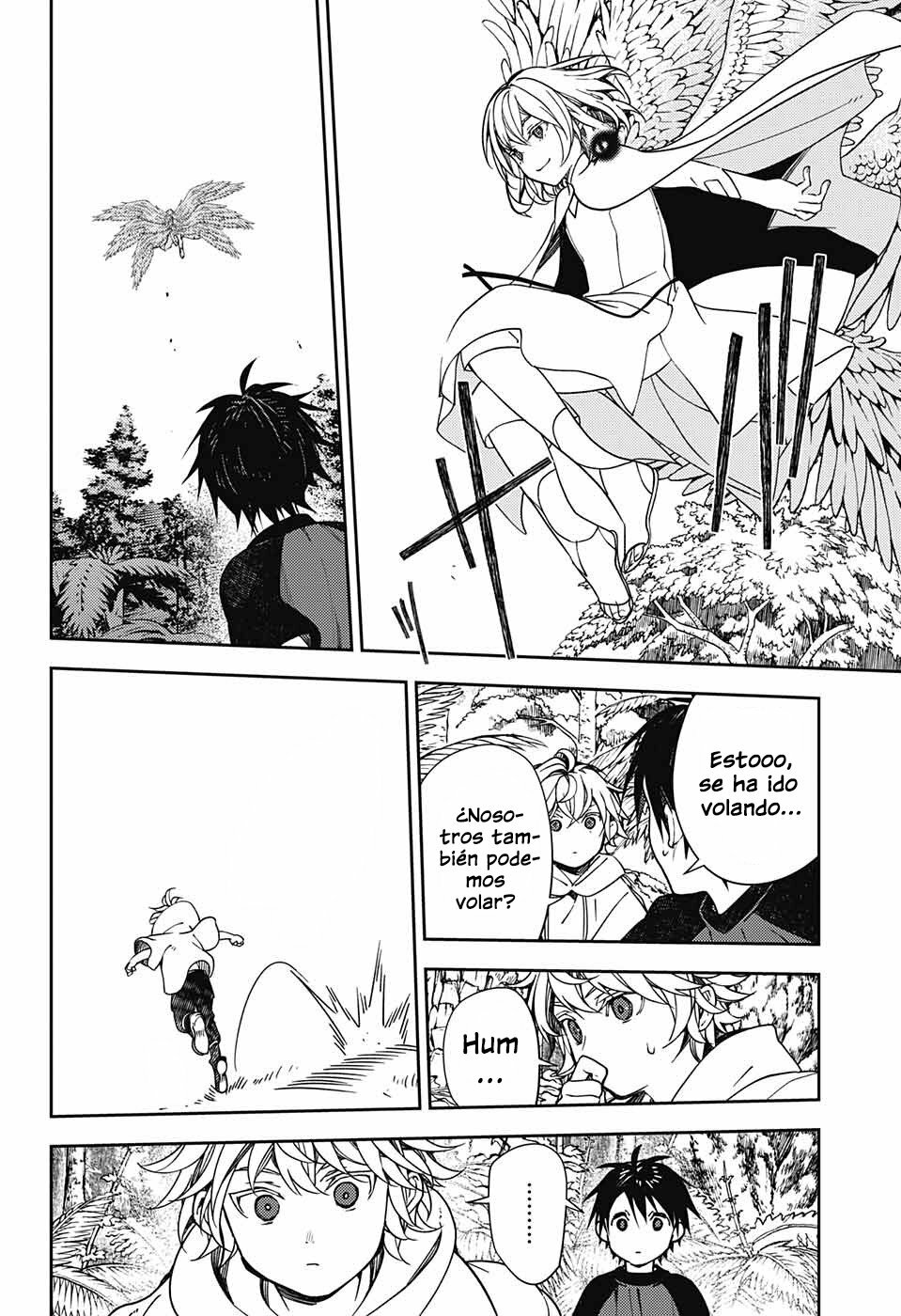 Owari no Seraph Capitulo 123: Juego de Persecución en la Prehistoria página 22