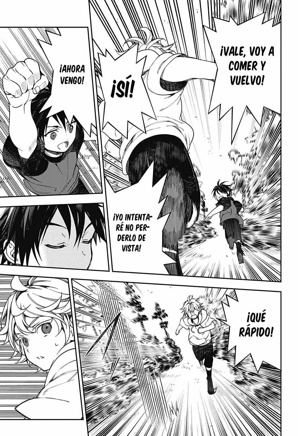 Owari no Seraph Capitulo 123: Juego de Persecución en la Prehistoria página 25