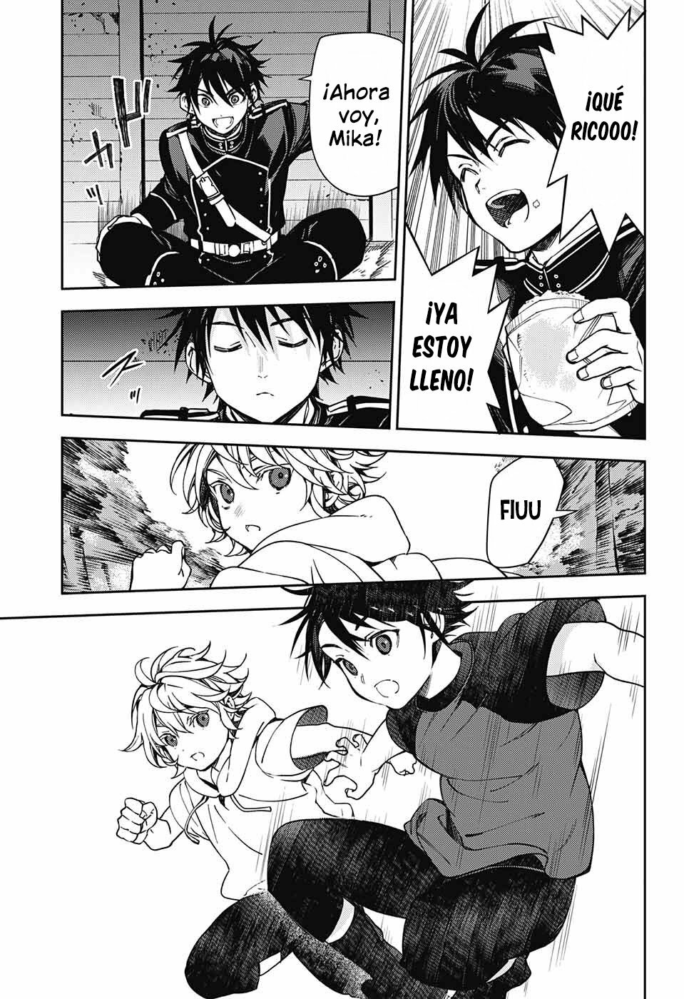 Owari no Seraph Capitulo 123: Juego de Persecución en la Prehistoria página 27