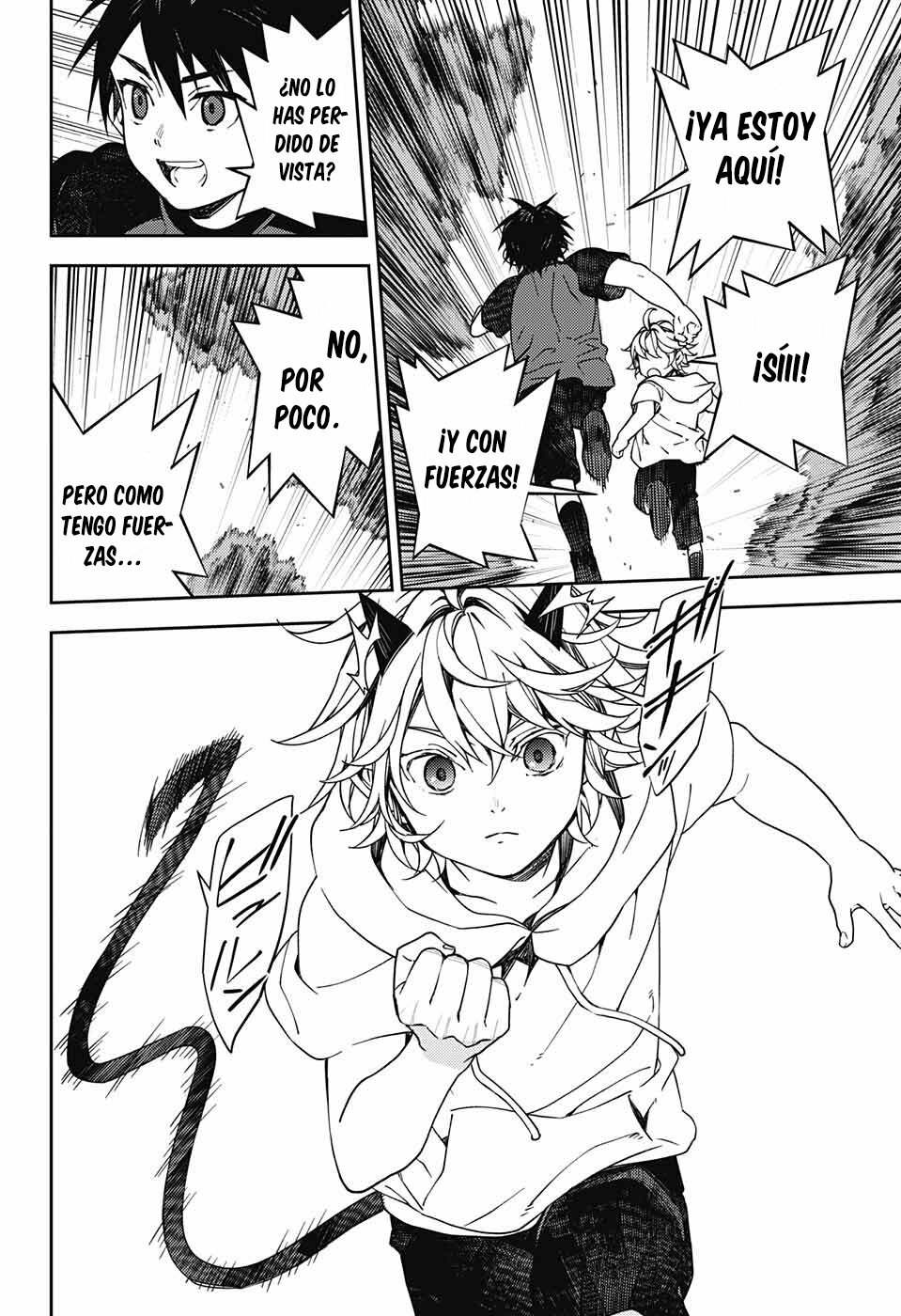 Owari no Seraph Capitulo 123: Juego de Persecución en la Prehistoria página 28